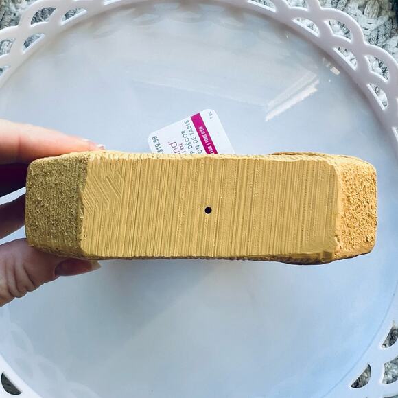 NWT Michaels Golden Yellow Textured Letter "G" Table Top Decor by Ashland - Picture 7 of 9